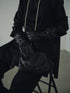 lamb leather shoulder bag